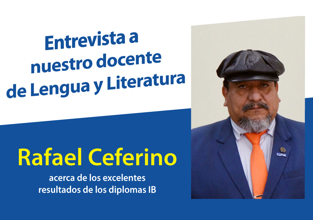 Entrevista a nuestro docente Rafael Ceferino Montalván